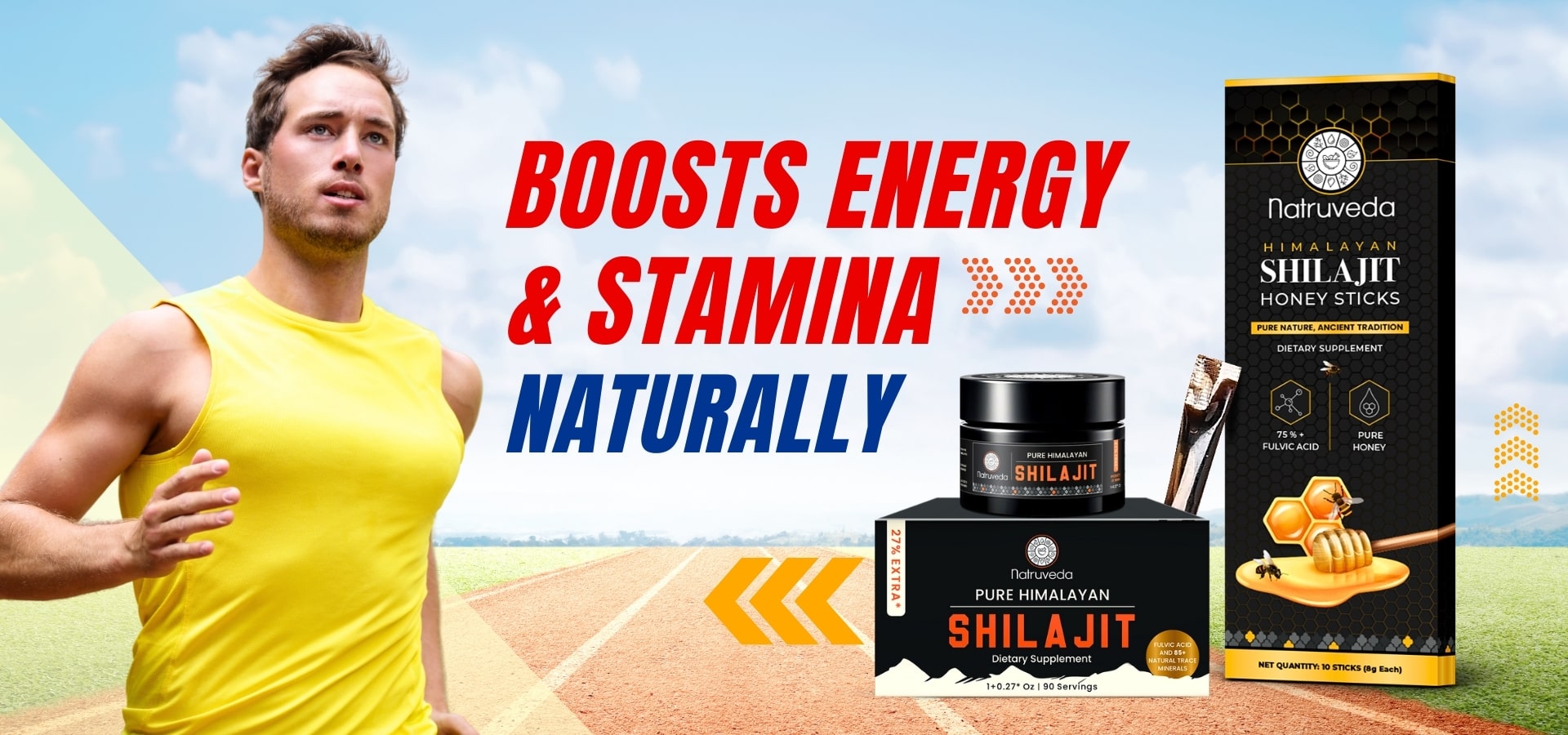 Boost Your Energy Naturally with Natruveda Shilajit Honey Sticks: The Healthy Alternative to Caffeine