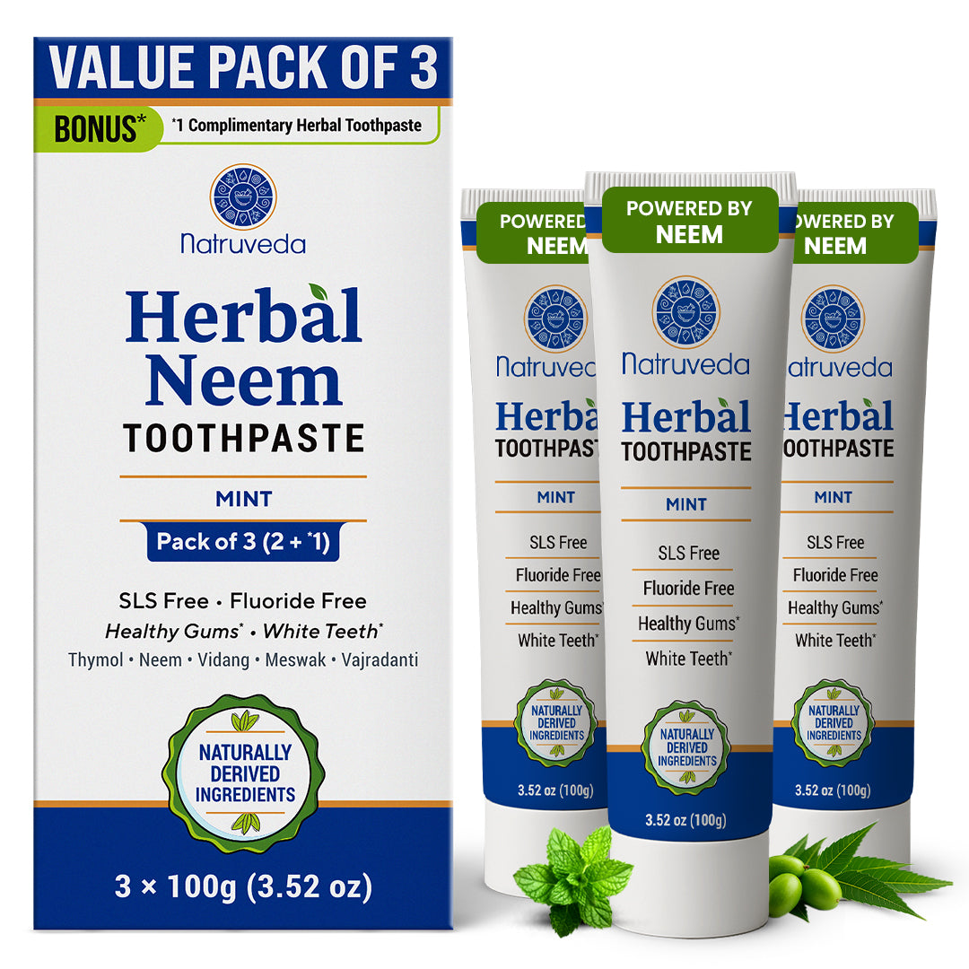 The 8 Herbs in Neem Toothpaste and What They Do for Your Gums