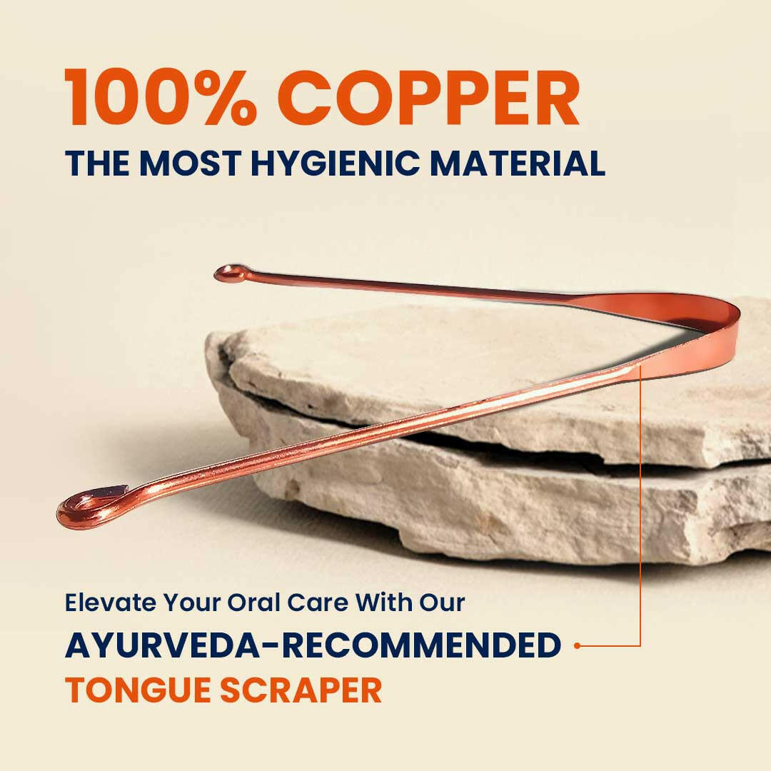Natruveda Copper Tongue Scraper - Natruveda #