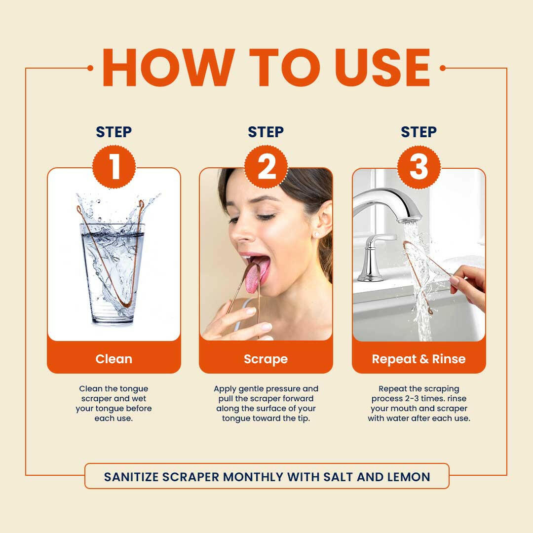 Natruveda Copper Tongue Scraper - Natruveda #