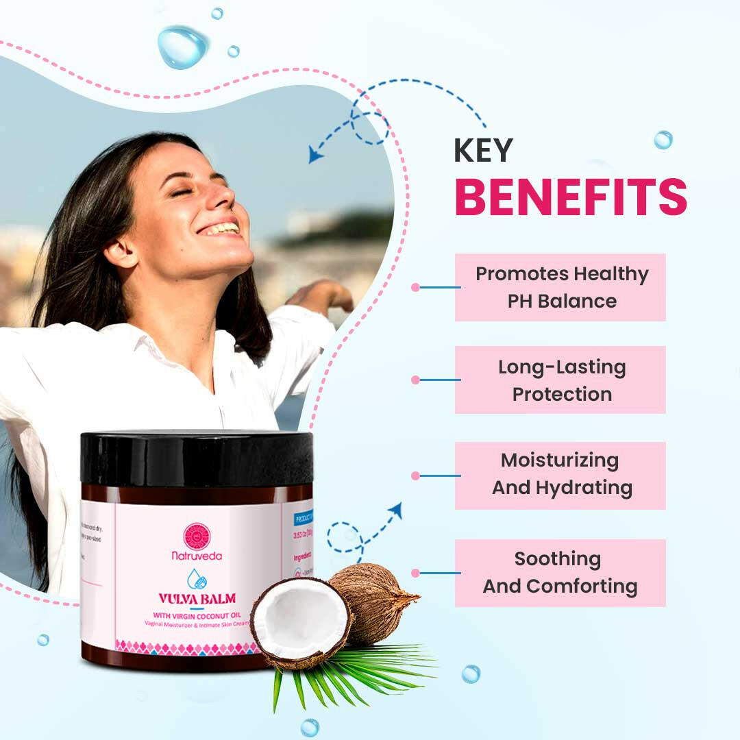 Natruveda  Natural Vulva Balm - Fragrance Free - Natruveda #