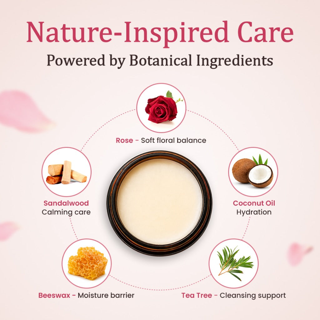 Rose and Sandalwood ingredients
